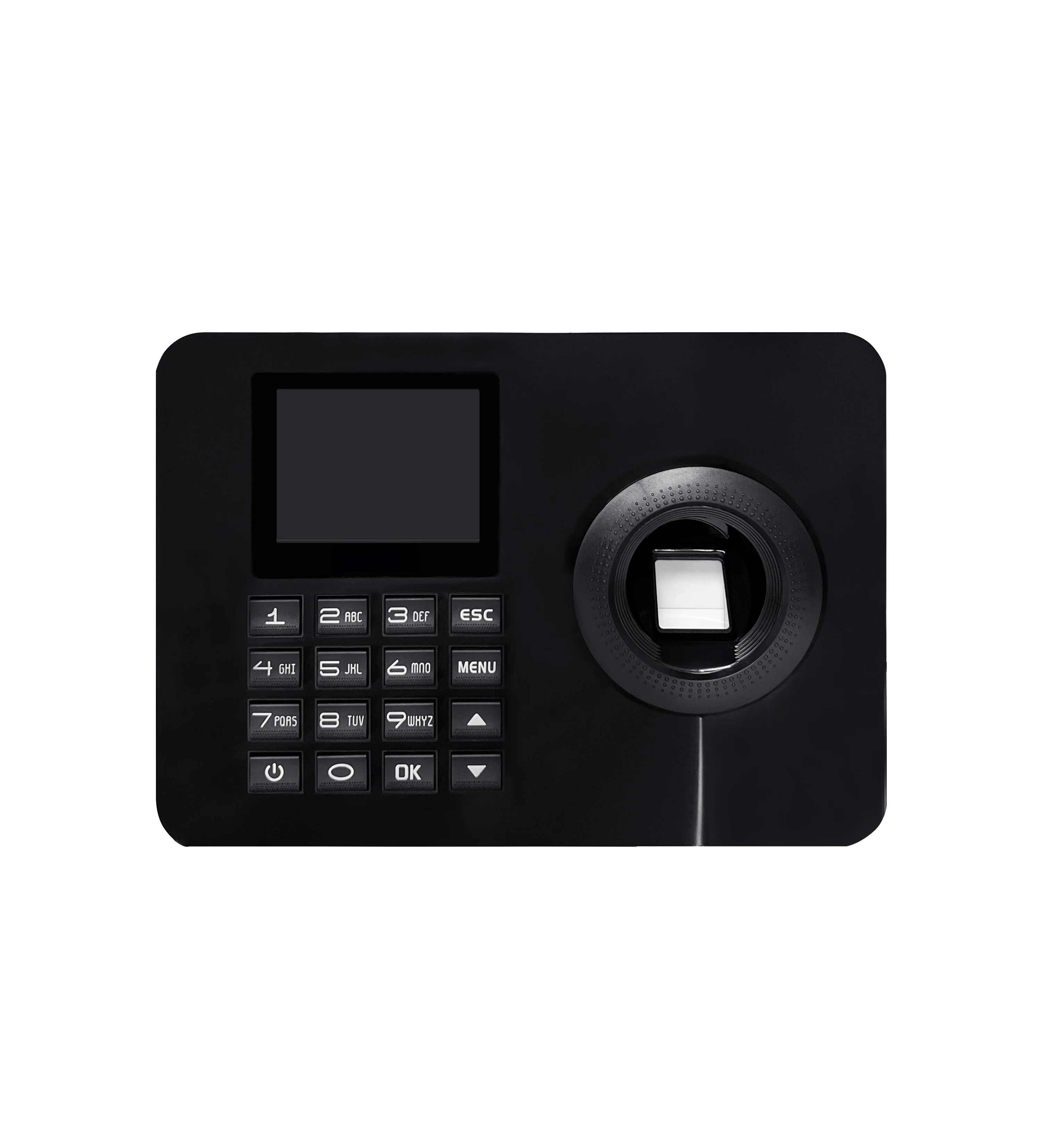 2.4 High Resolution Color Display TA10 Fingerprint Password ID Card Time Attendance Machine and Access Control System