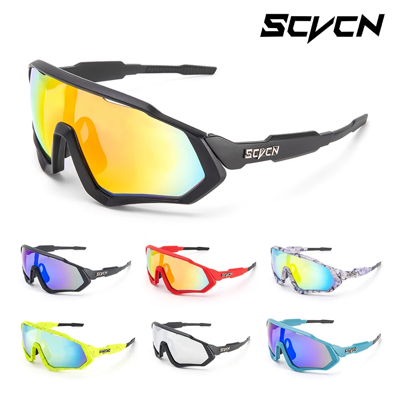 MTB Bike Glasses Outdoor Sports Running Windproof Safety Sunglasses Men  Women Road Ridding Cycling Goggles Eyewear