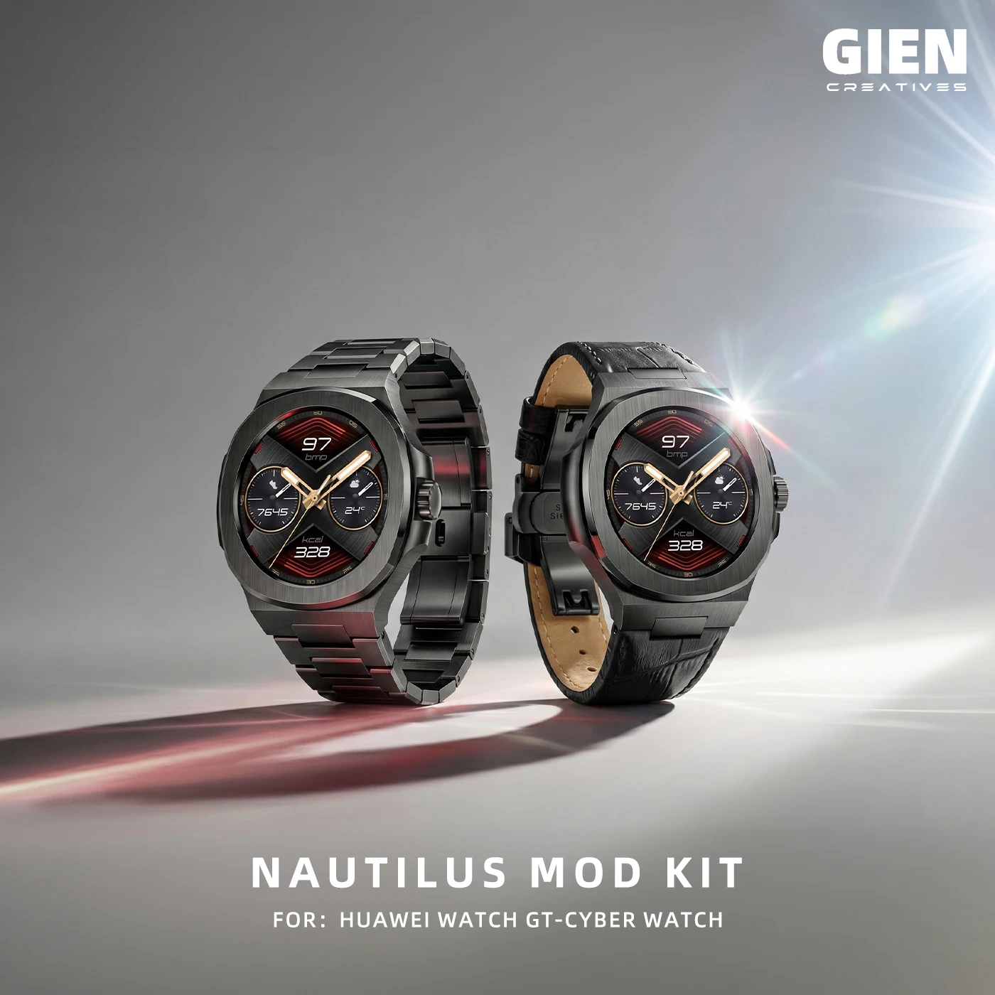 GienCreatives Nautilus Premium Watchcase Kit – Elegant Design & Enhanced Protection