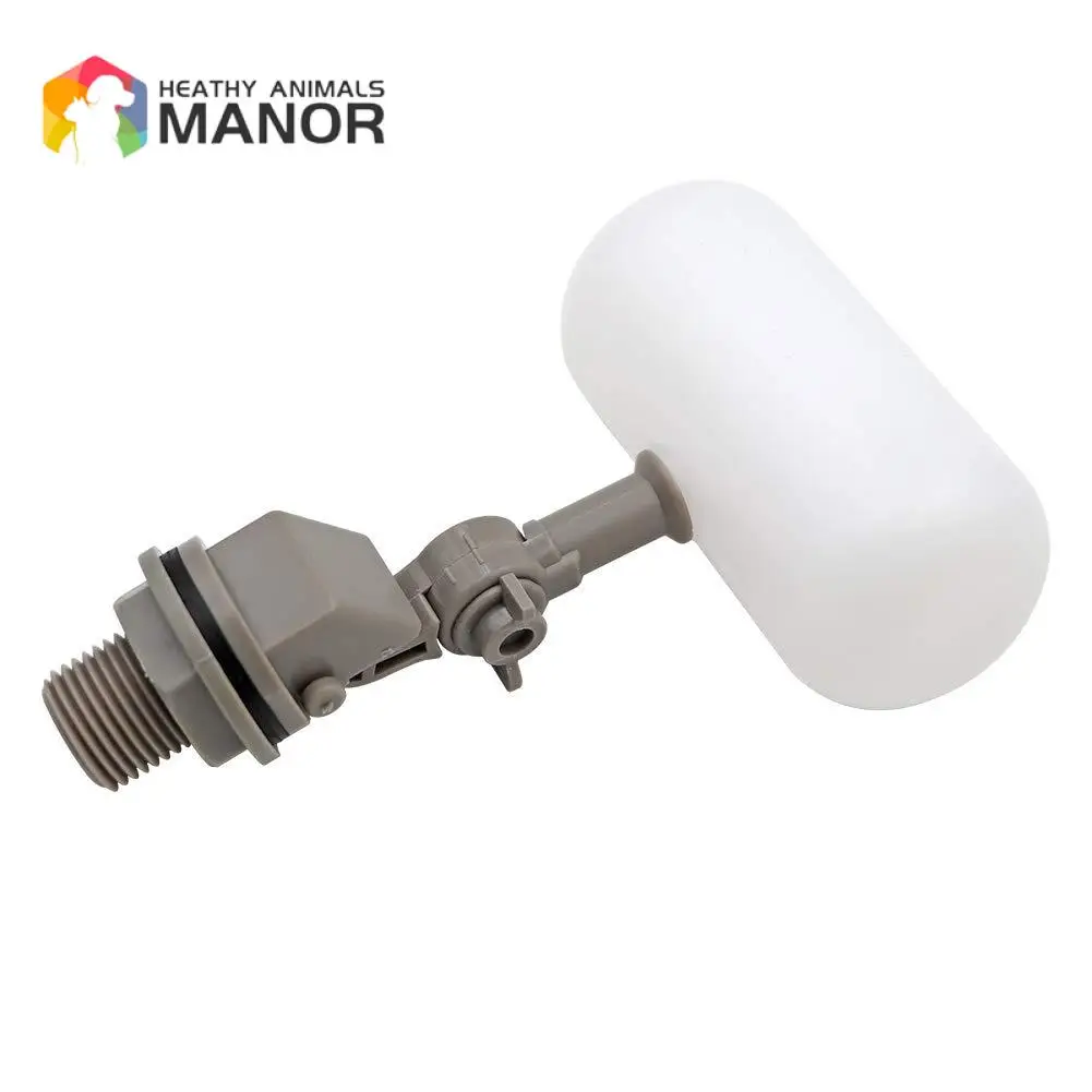 1/2 3/4 Inch Plastic Water Float Valve Shut Off Automatic Feed Fill Fish Tank Aquarium Humidifier