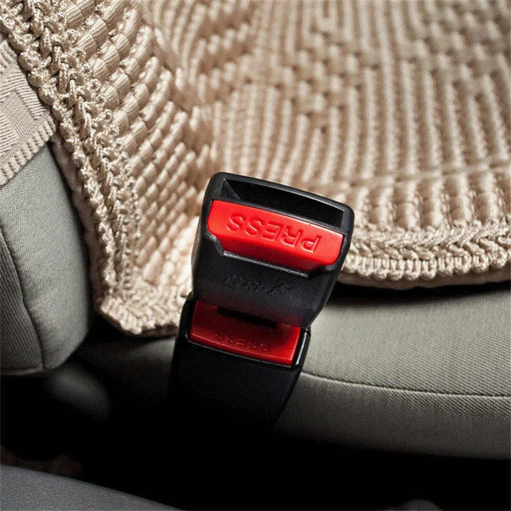 Seat Belt Extender Seat Belt Clip Seat Belt Tongue Insert Seat Belt Extender Kit Seat Belt Lock Car Seat Belt Clip Extender Seatbelt Buckle Lock Insert Socket Extender Thickening Auto Interior Accessories