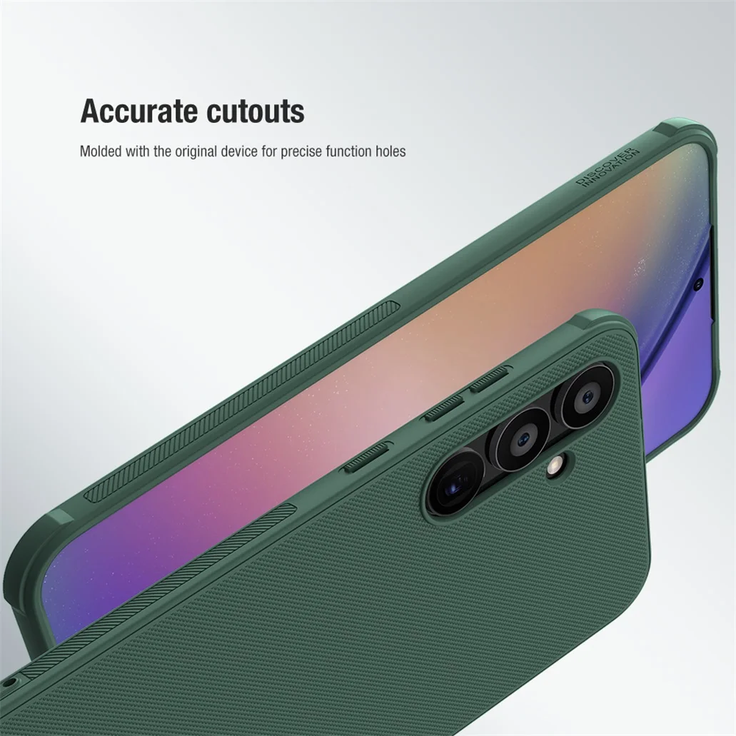 Nillkin-case Super Fosco para Samsung Galaxy A55 5g Capa à Prova de Choque pc Rígido Resistente a Choques Difícil - Image 4