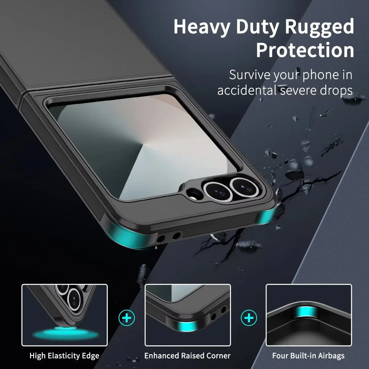 Luxury Magnetic Shockproof Armor Phone Case - Wireless Charging Support