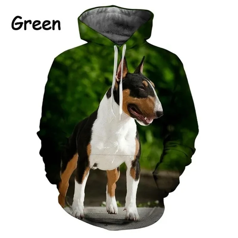 thumbnail image 1 of La última sudadera con capucha con gráfico 3D de Bull Terrier, sudadera con capucha de manga larga con diseño de perro, jersey de otoño, sudadera con capucha de gran tamaño y alta calidad, 1 of 5