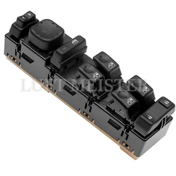 15883319 DWS-394 Power Window Switch for Hummer H2 Chevrolet Suburban Avalanche GMC Yukon Sierra 2003-2006 Front Driver Switch