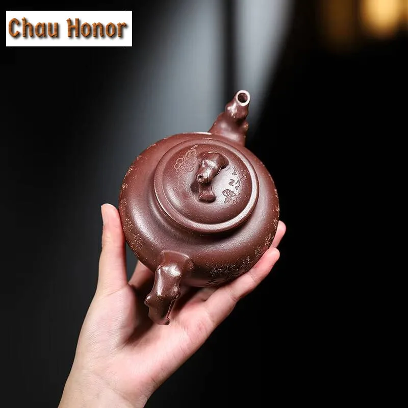 320ml Chinese Yixing Purple Clay Teapot Handmade Baochun Tea Pot Customized Filter Tea Infuser Zisha Beauty Tea Set Collection