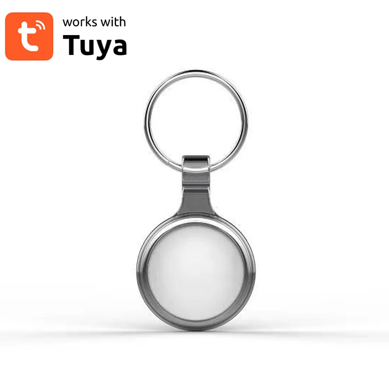Mini GPS Tracker Locator Tuya Smart Life APP Key Finder Keychain Phones Kids Pet Item Anti Loss Alarm Smart Tag Finder Locator gps tracker gps locator key finder anti lost tracker