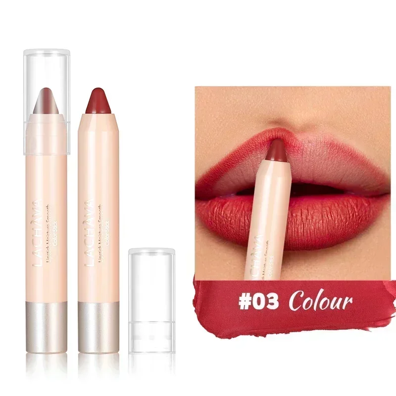 thumbnail image 1 of 3D Lips Velvet Matte Lip Liner Pencil Waterproof Lasting Plump Lipstick Natural Outline Lips Contour Line Makeup Lipliner Pen, 1 of 5