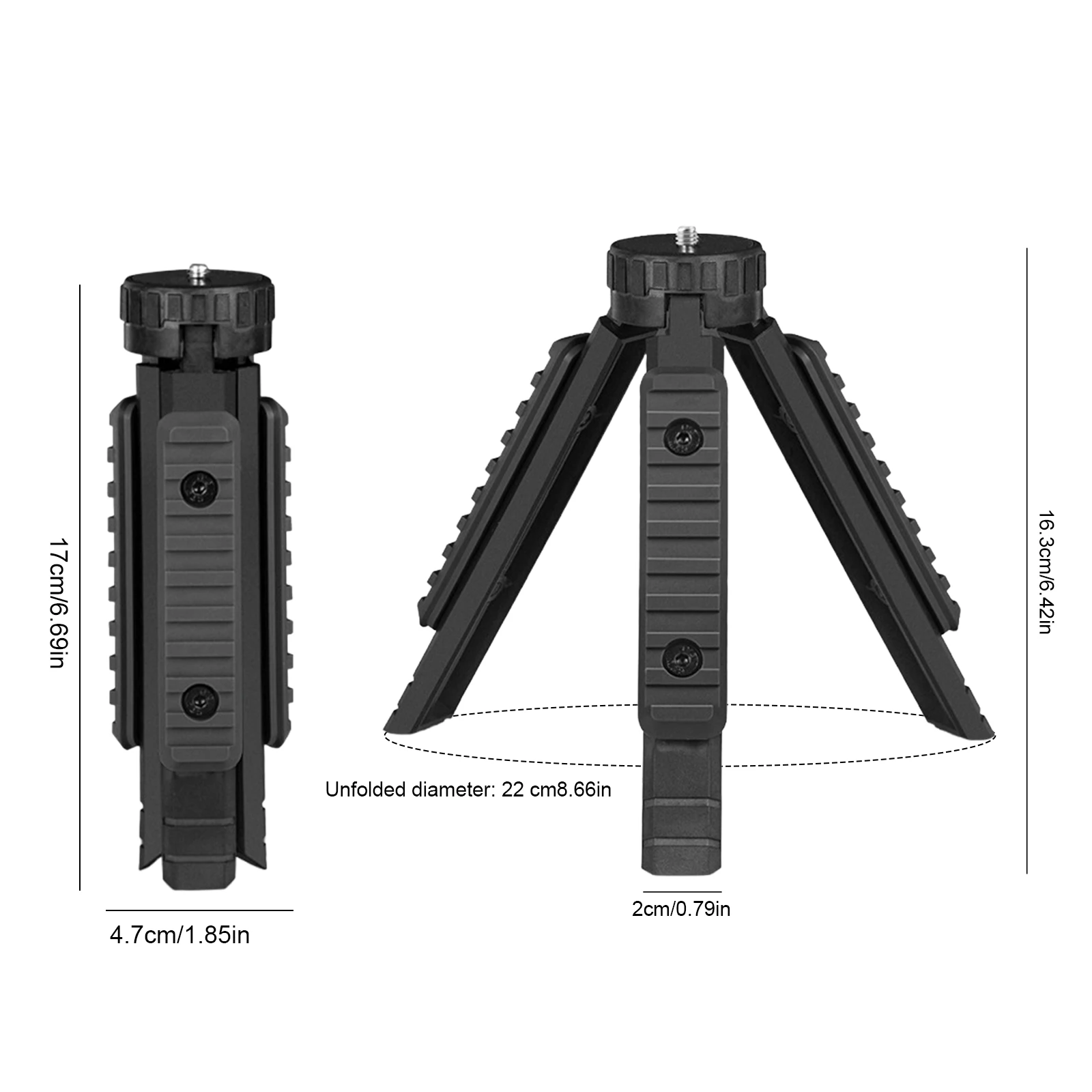 Camping Lamp Bracket Foldable Flexible Phone Holder Handheld Universal Tripod Camera Accessories