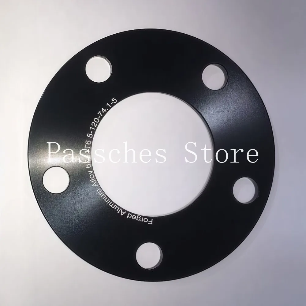 2개 허브센트릭 휠 스페이서 CD 5x120 CB 64.1mm 두께 3/5/8mm