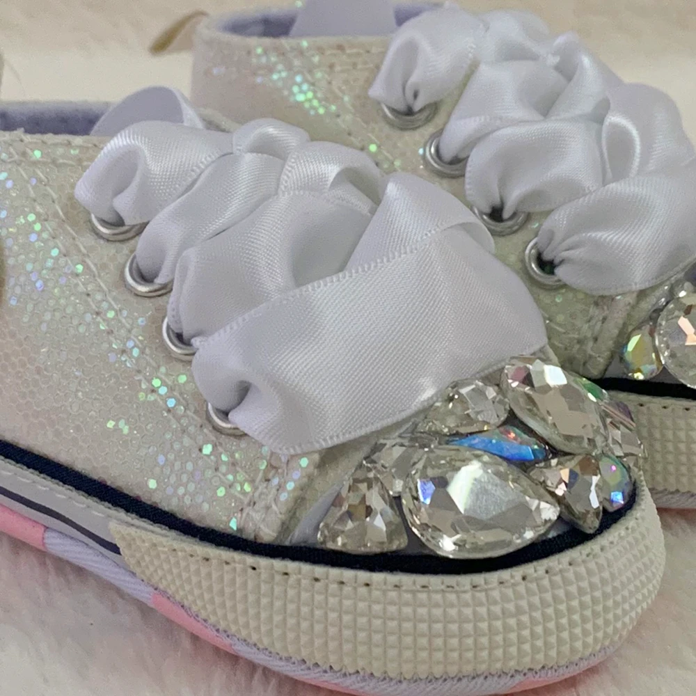 Nursery Sneakers Espadrilles Crib Shoes for Newborn Baby Boy Infant Toddler