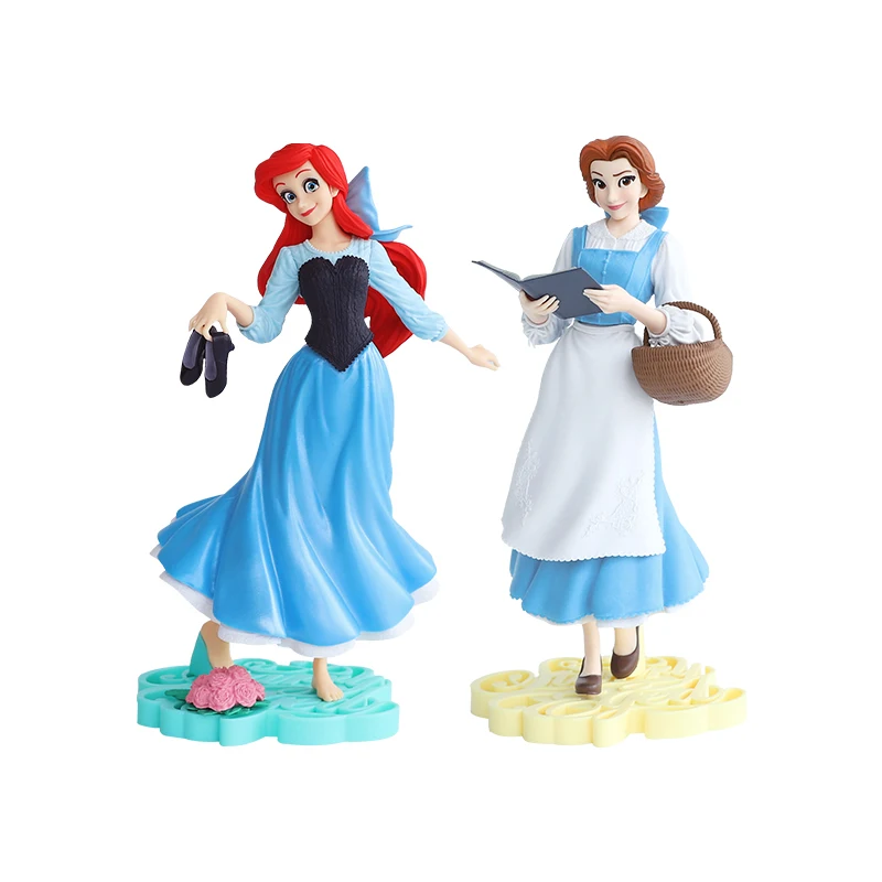 Bandai Genuine EXQ-starry Princess Belle Ariel Action Figure