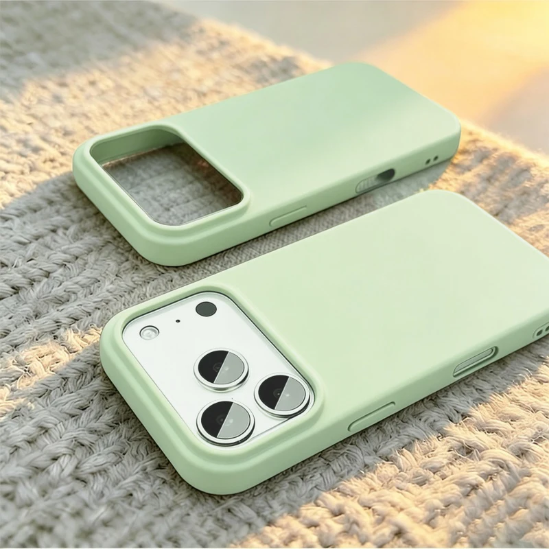 Premium Liquid Silicone Shockproof Phone Case - Vibrant Protection Cover