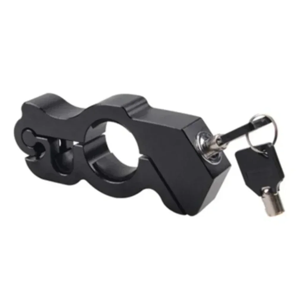 Motorcycle Handlebar Anti-Theft Lock with Brake Security