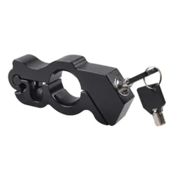Motorcycle Handlebar Anti - Theft Lock with Brake Security (Black)