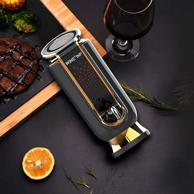 LED Display Electric Wine Decanter Touch Switch European Luxury High-end Wine Divider Gift To Friends Electric Dispenser