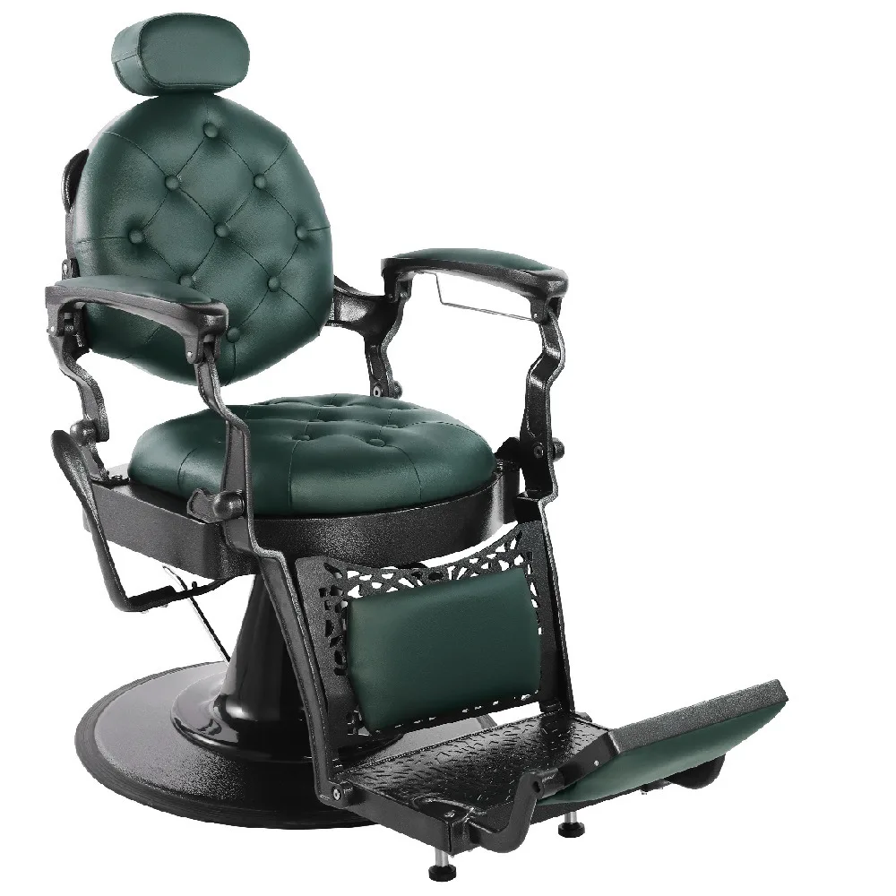 

Beauty Barbershop Antique Equipment Furniture Hair Saloon Chairs Metal Barber Chair
