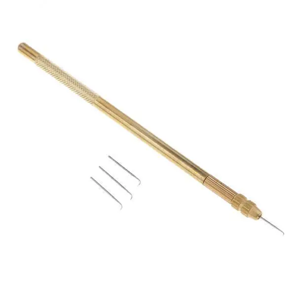 

3X Copper Crochet Hook for Beads Dreadlock Lace Making Set