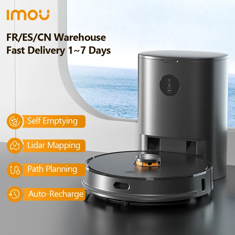 Imou Robot Selfempty Vacuum Cleaner Robot Vacuum Cleaner