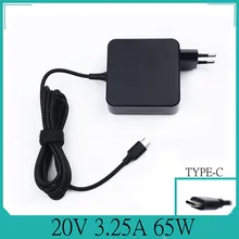 ASUS 맥북 젠북용 PD 고속 충전기, 휴대폰 노트북 전원 어댑터, 65W, 20V, 3.25A