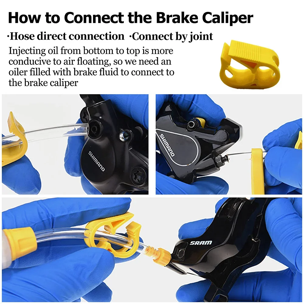 Ezmtb Bicycle Brake Oil Bleed Kit,Hydraulic Disc MTB Road Bike Brake Repair Tool,SRAM Avid MAGURA Series