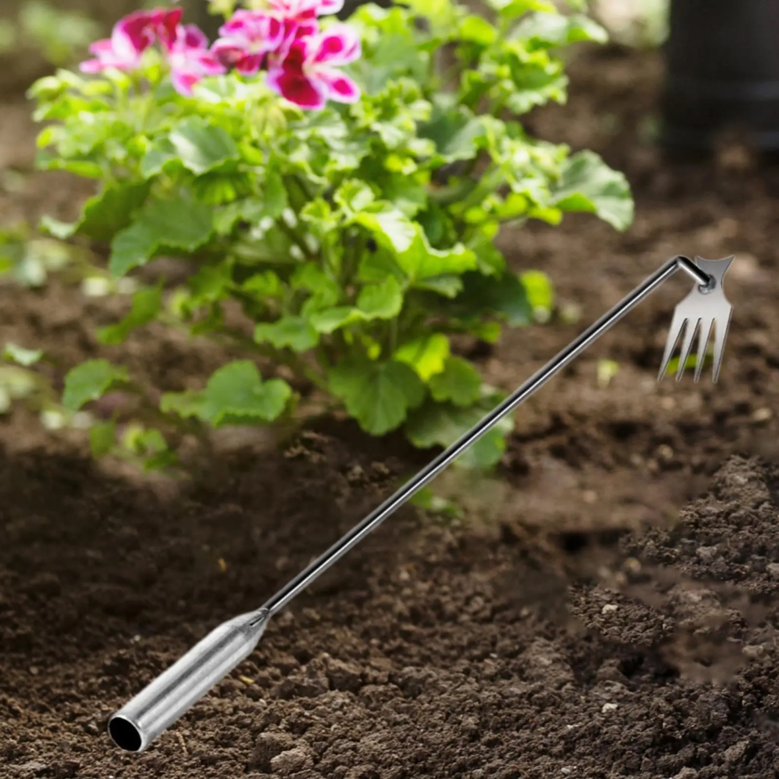 Weeds Puller Tool Stand up Weeder Multifunctional Weeds Root Pulling Tool Gardening Hand Weeding Tool for Backyard Vegetable