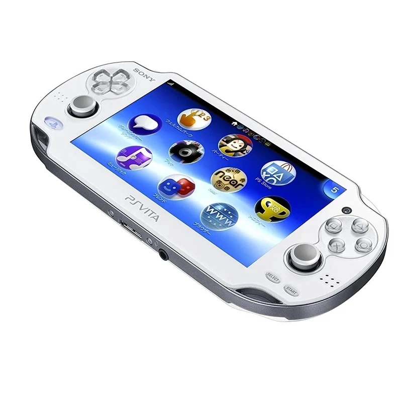 PSVita PCH-1000 アイスシルバー 充電器、メモリーカード、ソフト付