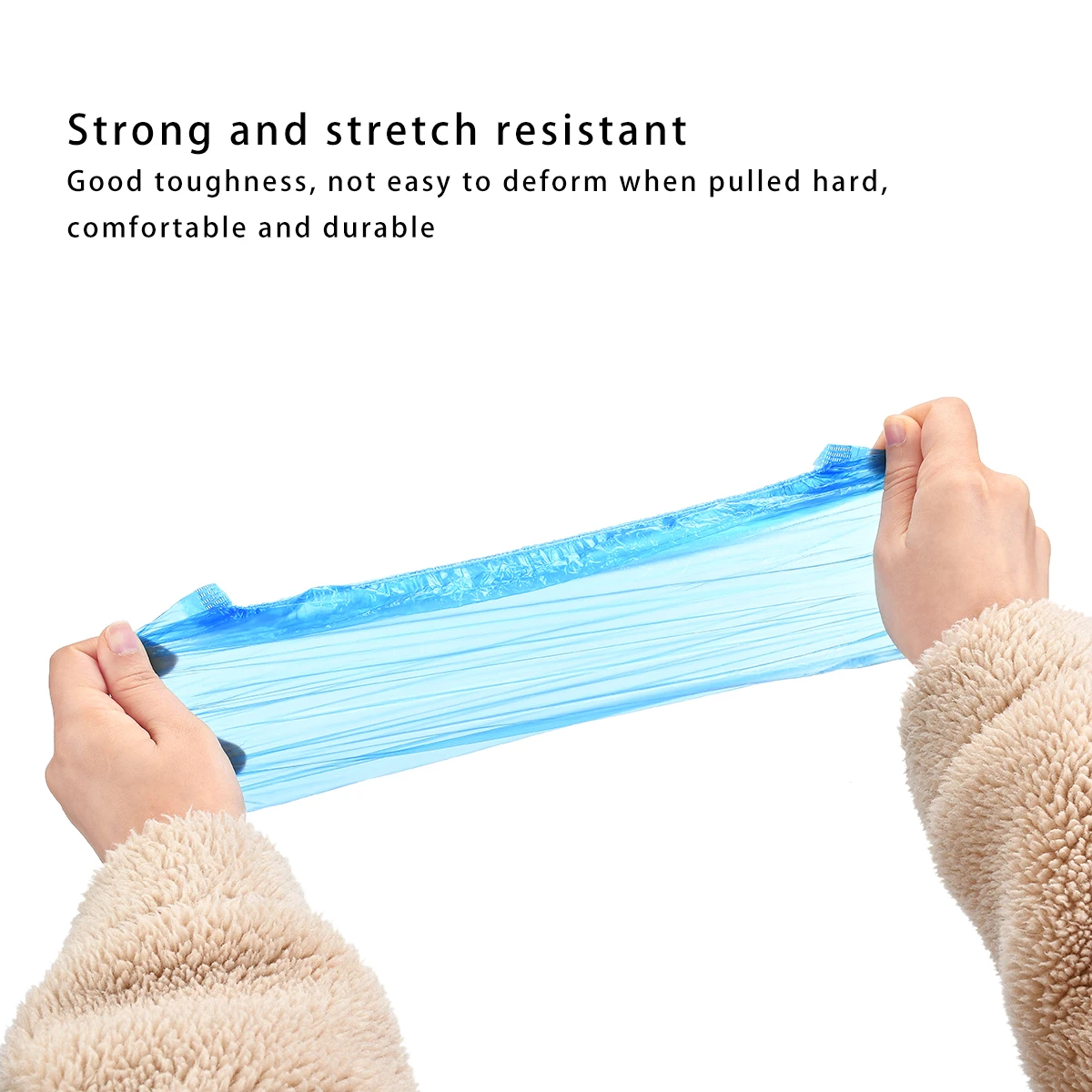100pcs Waterproof Boot Covers Plastic Disposable Shoe Covers Overshoe Blue Rain Shoe Mud-proof Carpet Cleaning Household Medical shoe covers,rain shoe covers,disposable shoe covers,rain shoe protector,plastic shoe cover