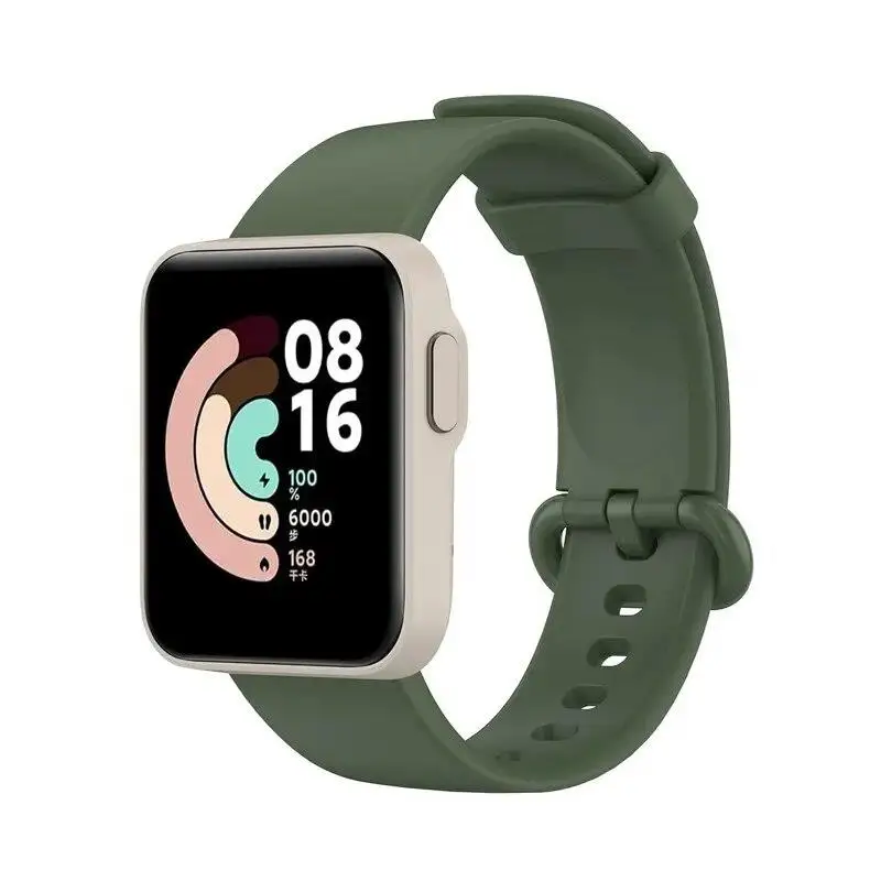 Silicone Replacement Strap for Smartwatch - Universal Fit, Multiple Colors Available