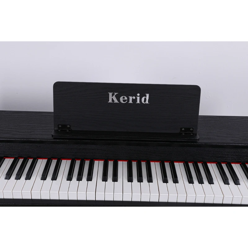 Good Quality Digital Piano Keybed Wood-grain Black High Standard Digit Piano Professional 88 Key Digital