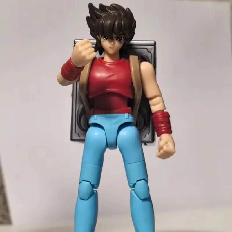 Hot Blokees Saint Seiya Galaxy V2 액션 피규어 Camus Hoyoga Dohko Milo Shiryu Pegasus Nachi 애니메이션 인형 장난감 생일 선물