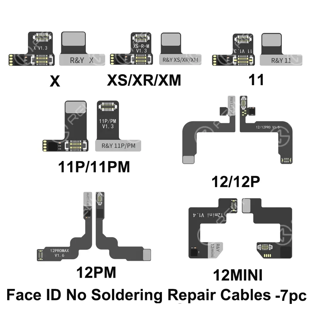 Refox RP30 Dot Matrix Repair Cable Module Dot Projector Read Write Face ID Repair Flex Cable No Welding for iPhone X-15 Pro MAX