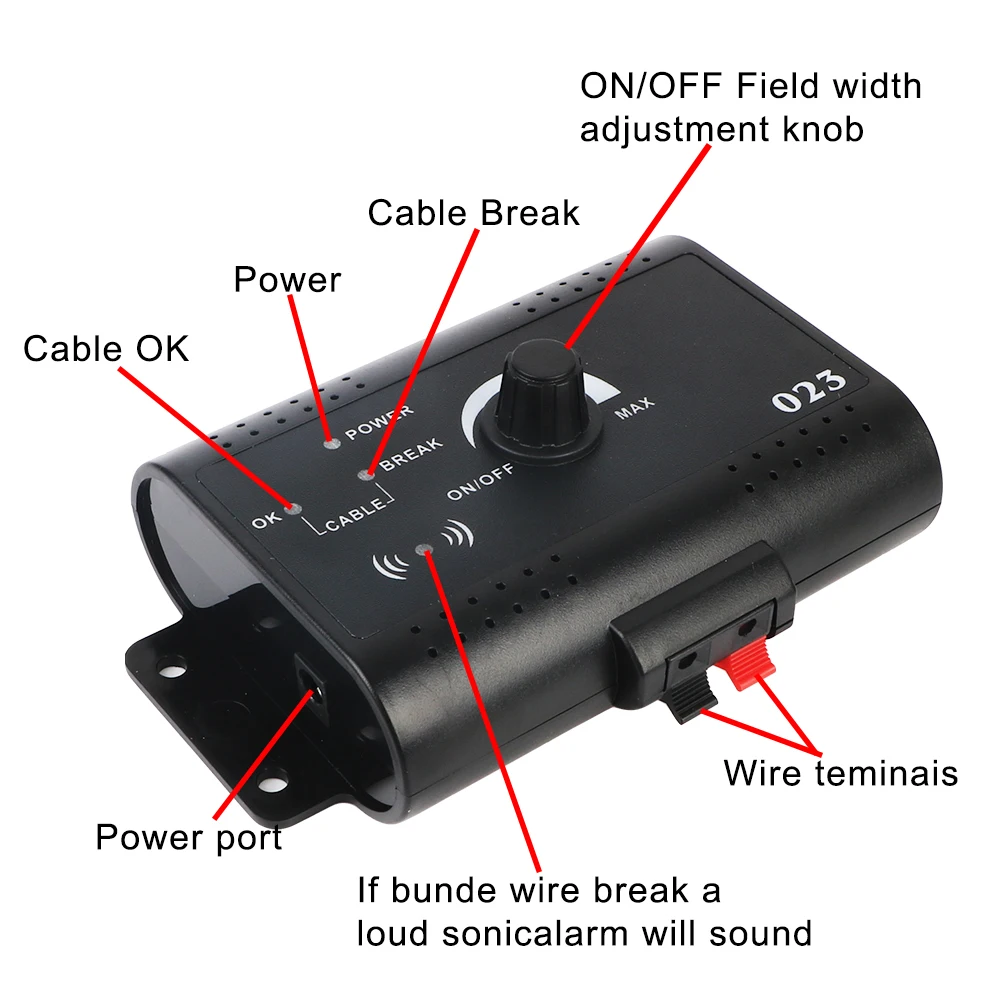 Electric Pet Containment Fence System 4