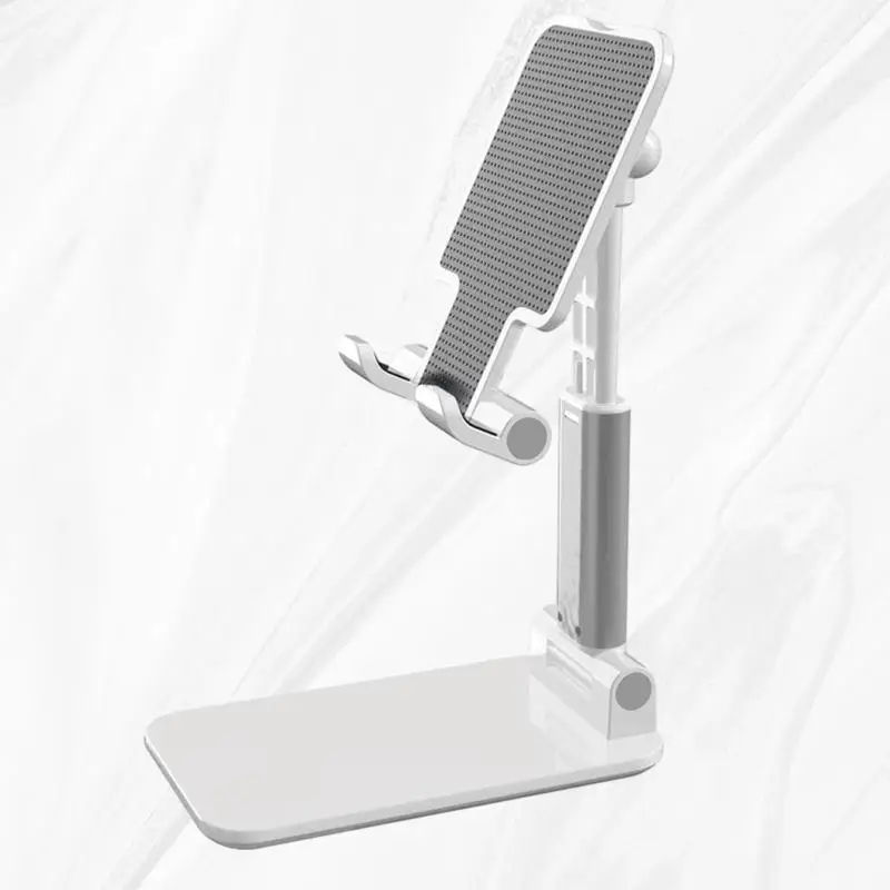 Mobile Phone Holder With Adjustable Folding And Lifting Desktop Support Seat Universal Drama Tracker Live Streaming Lazy Person