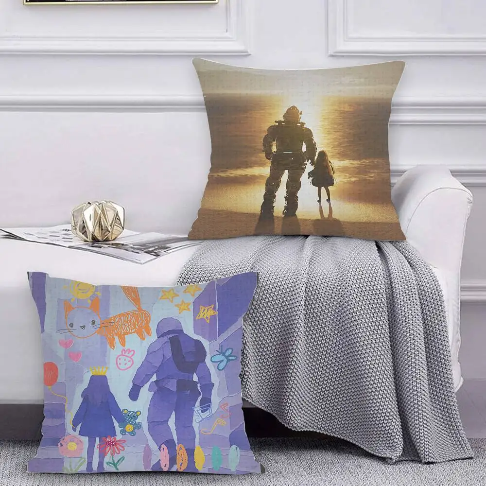 Pragmata Decorative Pillow Cover for Home and Office Decor