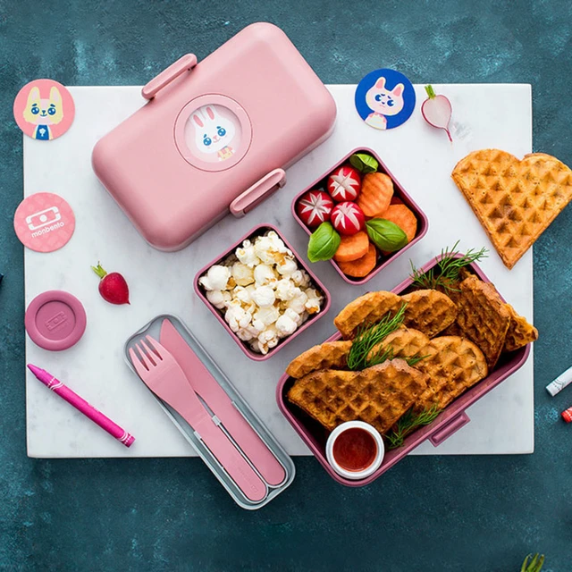 OmieBox V2 Portable Lunch box Children stainless steel insulated lunch box  compartment design carrying lunch box carrying handle - AliExpress