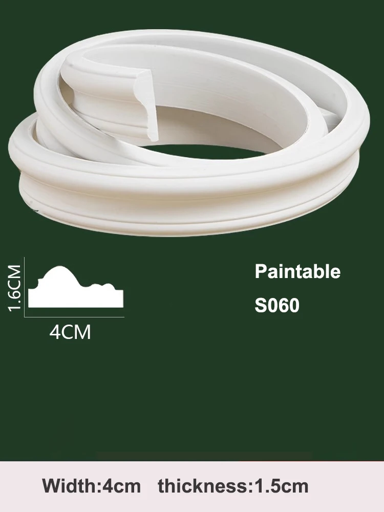 2 Rolls 165 X 3.15 Inch Flexible Molding Trim Peel And Stick Wall Edge Trim Self Adhesive Ceiling Floor Cabinet Tile Edging Moulding Xpe Foam Decorative