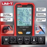 UNI-T UT673PV testeur de panneau solaire compteur MPPT solaire puissance photovoltaïque maximale Pmax Vmp Lmp Voc Lsc multimètre de panneau solaire PV 2