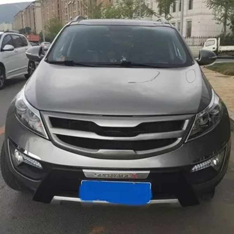 Fit KIA Sportage R 2011 2012 2013 2014 Year Racing Grille Redesign Front Bumper Grill Body Kit Accessories