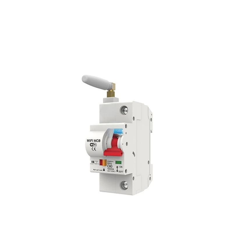 

Wifi Mcb Circuit Breaker Home with Overload Short Circuit Protection C Curve Remote Control 80A