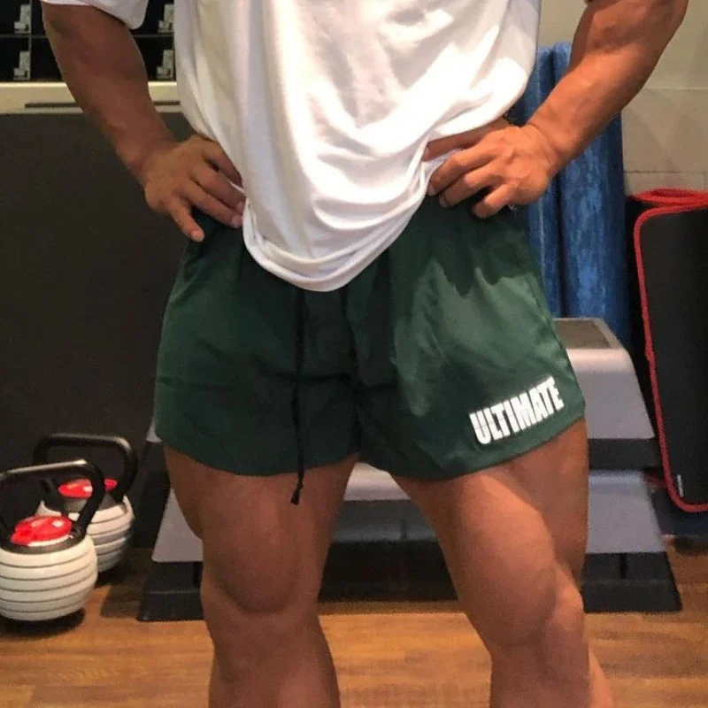 Men's Summer Sports Quick Dry Casual Shorts Gym Bodybuilding Training Beach Sweat Short Pants Fitness Running Sweatpants Jogging 3