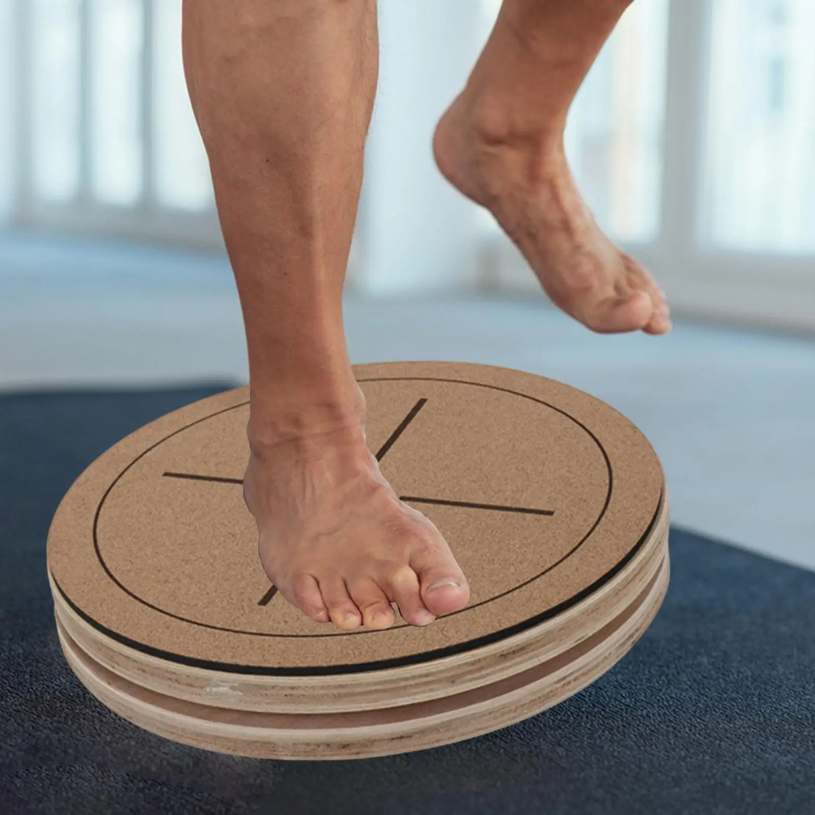 Twisting Waist Disc Easy Carrying Waist Twister Balance Board Exercise Device for Living Room Apartment Gym Indoor Fitness