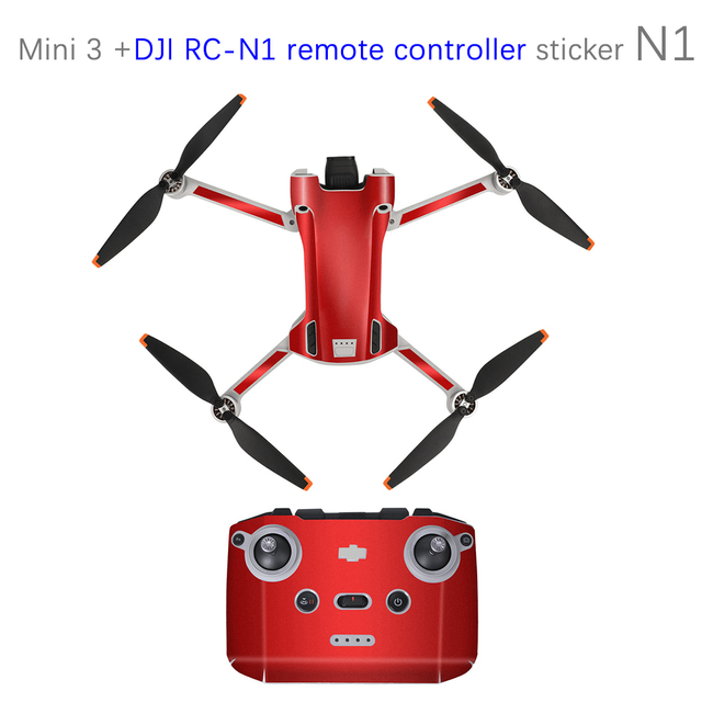 Stickers for DJI Mini 3 Pro Skin Scratch Resistant Waterproof for DJI RC Remote Control Sticker Accessories