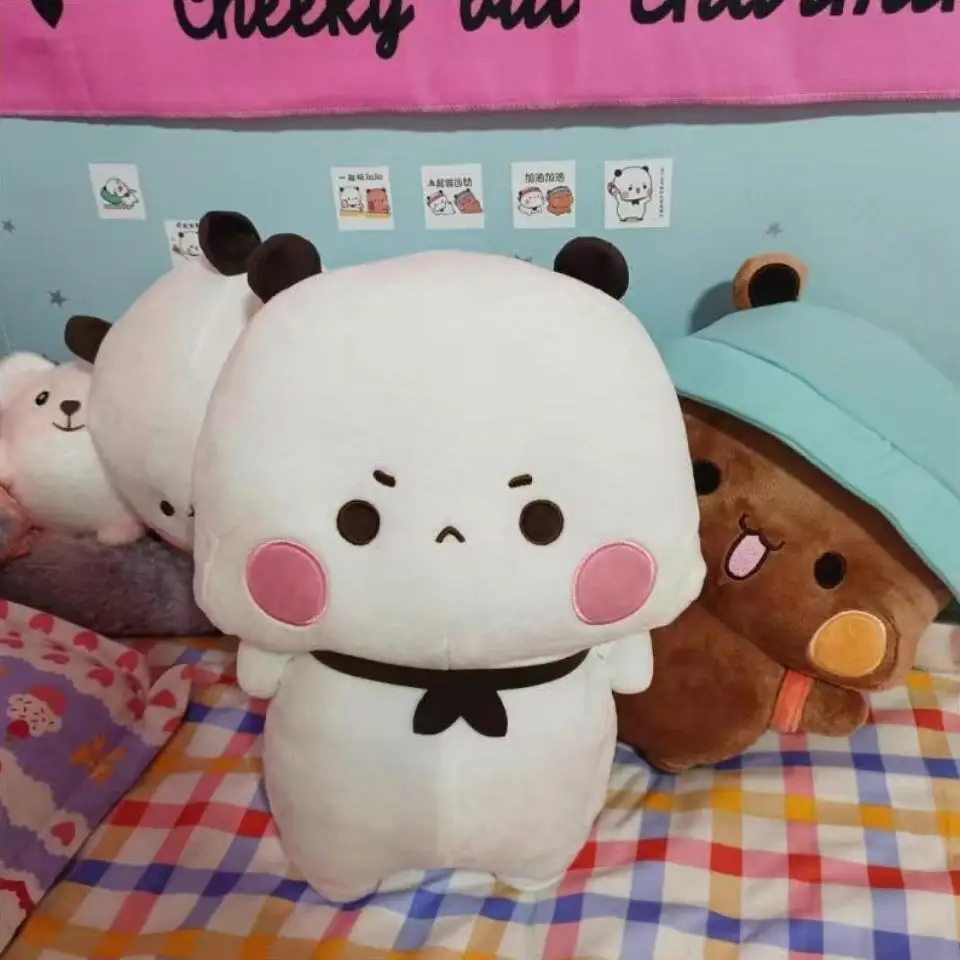 

Anime Bubu And Dudu Panda Plush Cute Cartoon Panda Bear Doll Fluffy Kawaii Stuffed Soft Pillow Decorations Toys For Kids