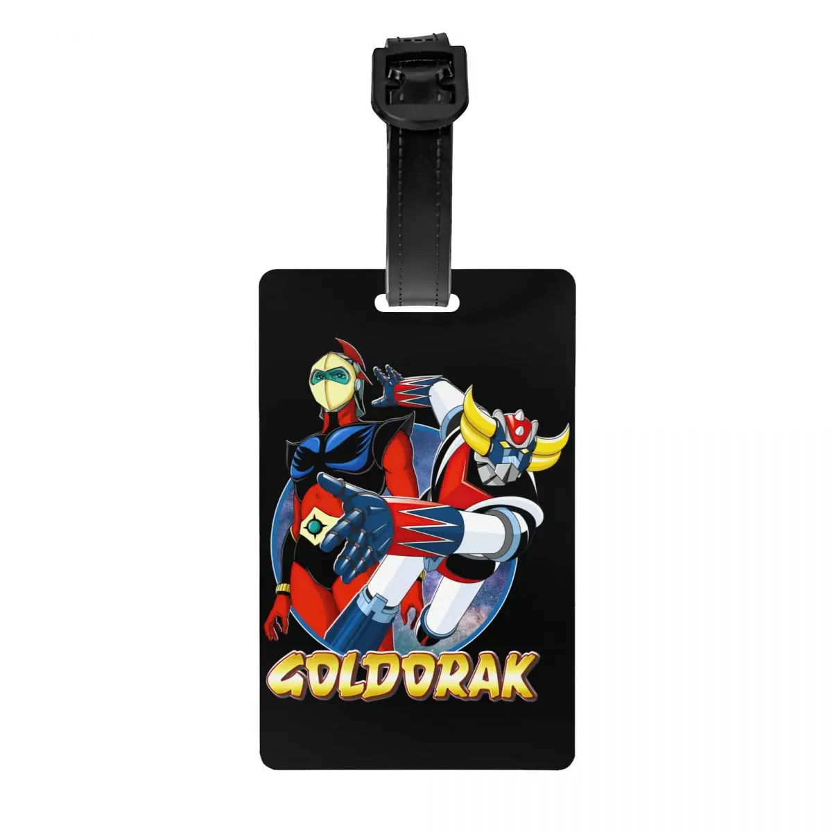 

UFO Robot Goldorak Grendizer Luggage Tags Custom Actarus Goldrake Mecha Anime Baggage Tags Privacy Cover Name ID Card