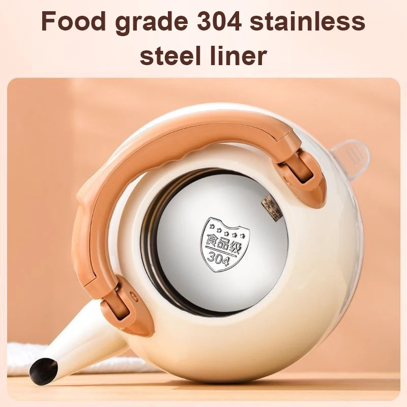 Long Spout Electric Kettle 4L Large Capacity Stainless Steel Teapot Quick Heating Boiling Pot Automatic Power-off Heating Boiler 2