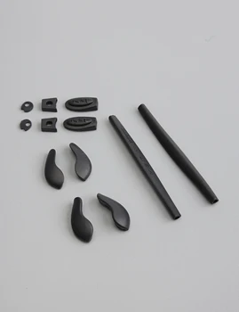 LOCKFIT Cuscinetti auricolari di ricambio Copri gambe e kit naselli per Oakley Juliet, montatura ventilata Juliet