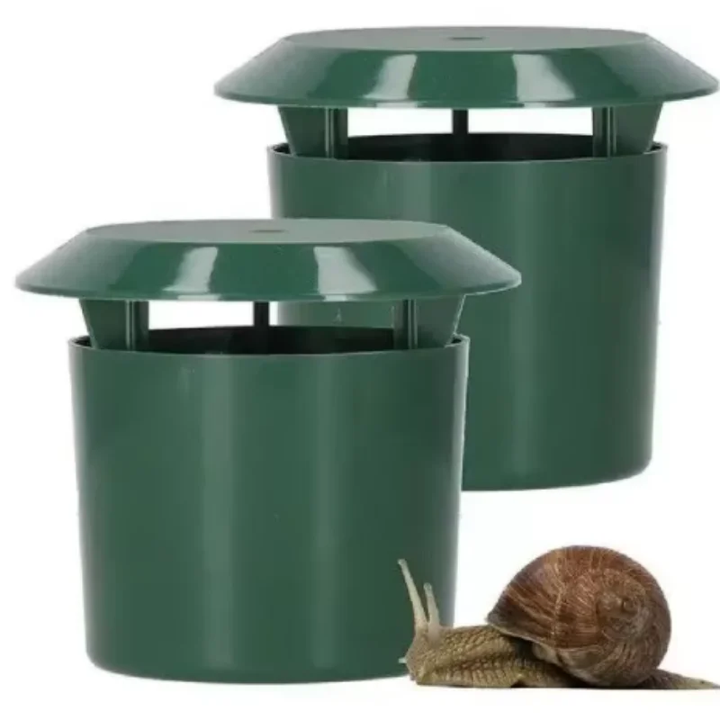 Animal Pest Repeller Gintrap Tools Slug House Snail Trap Catcher Snail Cage Garden Farm Protector Eco-friendly Reject - 2