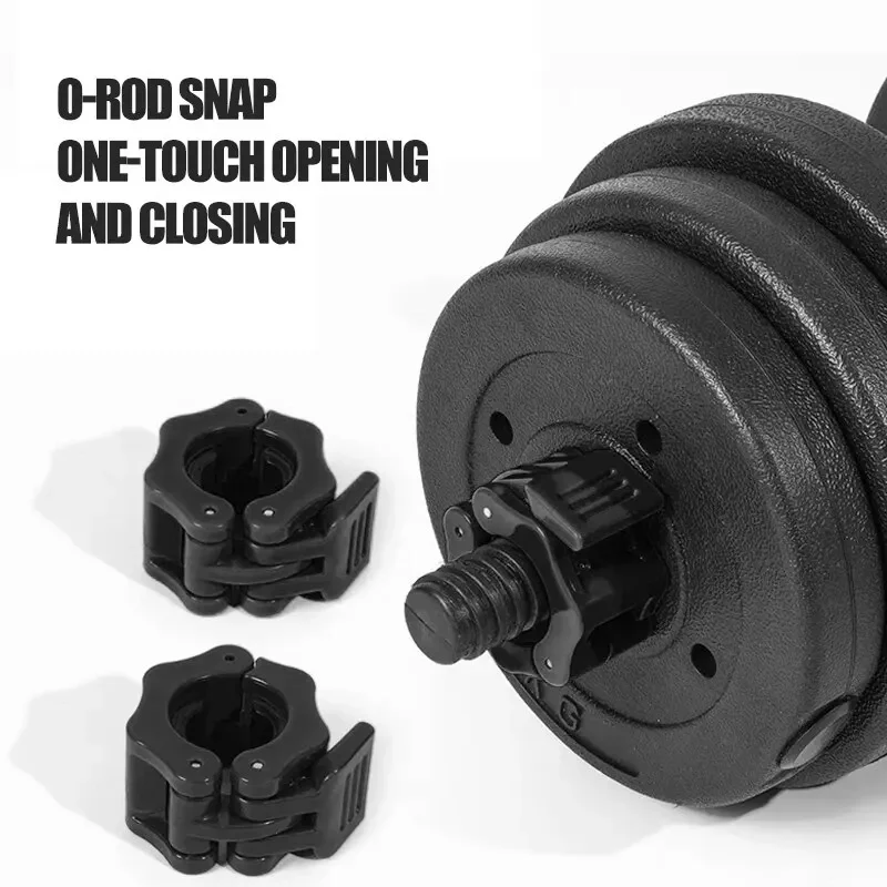 Barbell Dumbbell Buckle 25/28/30mm Austrian Pole Nut Barbell Dumbbell Accessories Fixing Quick Release Buckle Gym Equipment