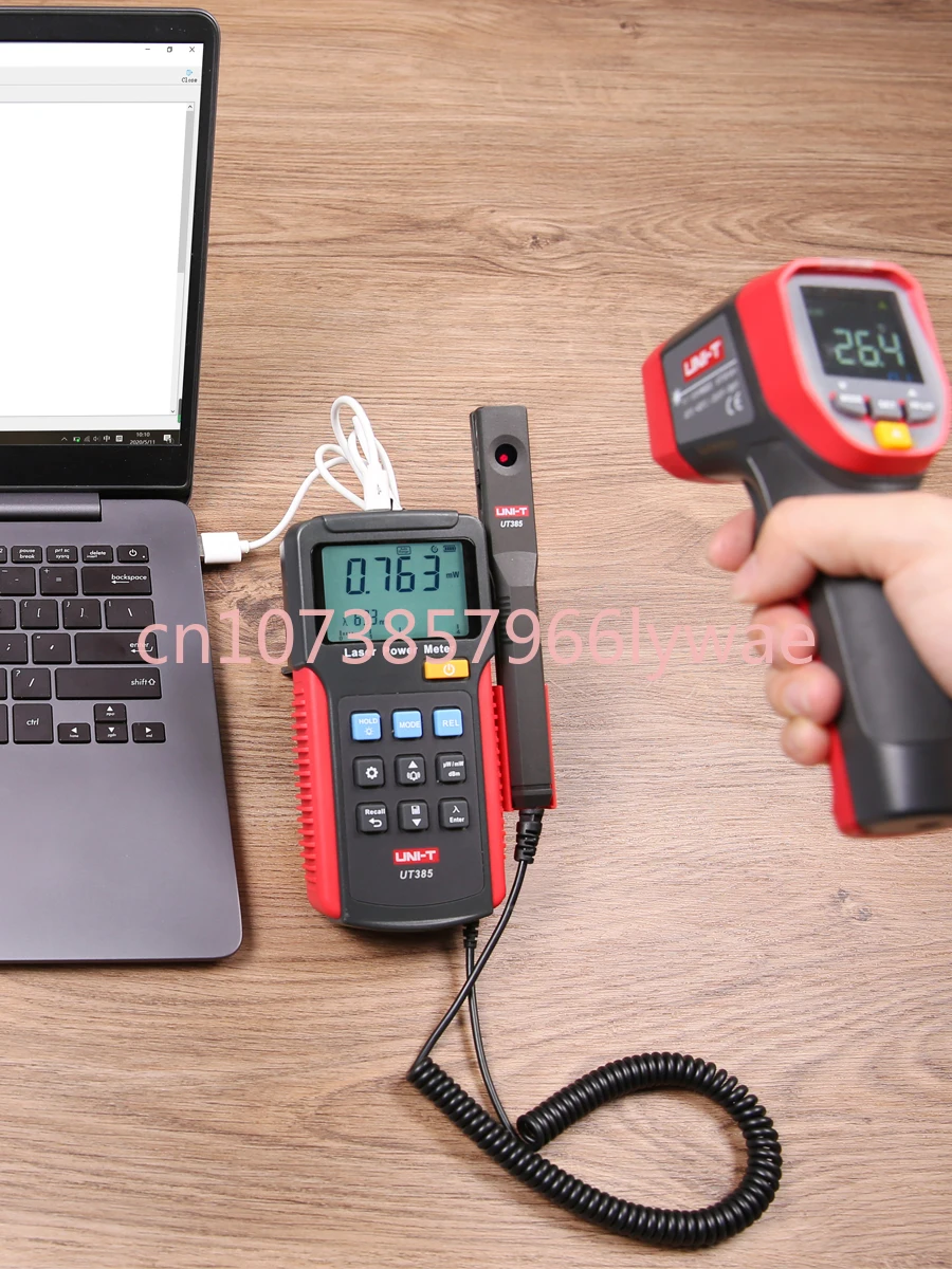 

Ut385 Infrared Semiconductor Laser Dynamometer Red Laser Pointer Feeding Instrument 40MW Power Admeasuring Apparatus